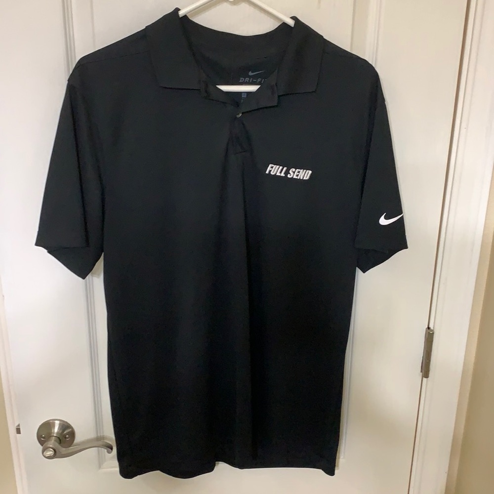 NELK Boys Full Send Nike Golf Polo Medium